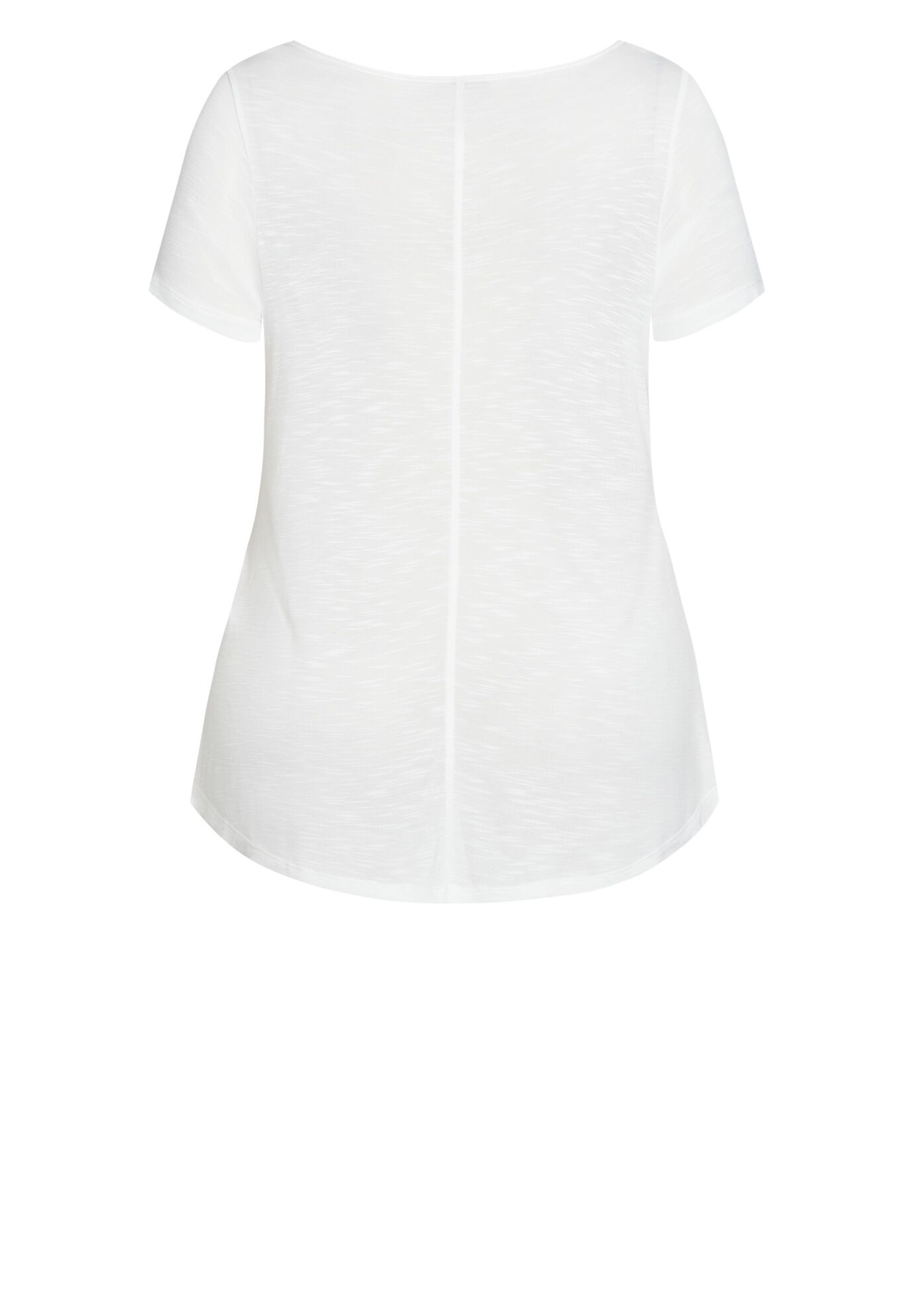 Visc Slub Sf Top, WHITE, alternate image number 5
