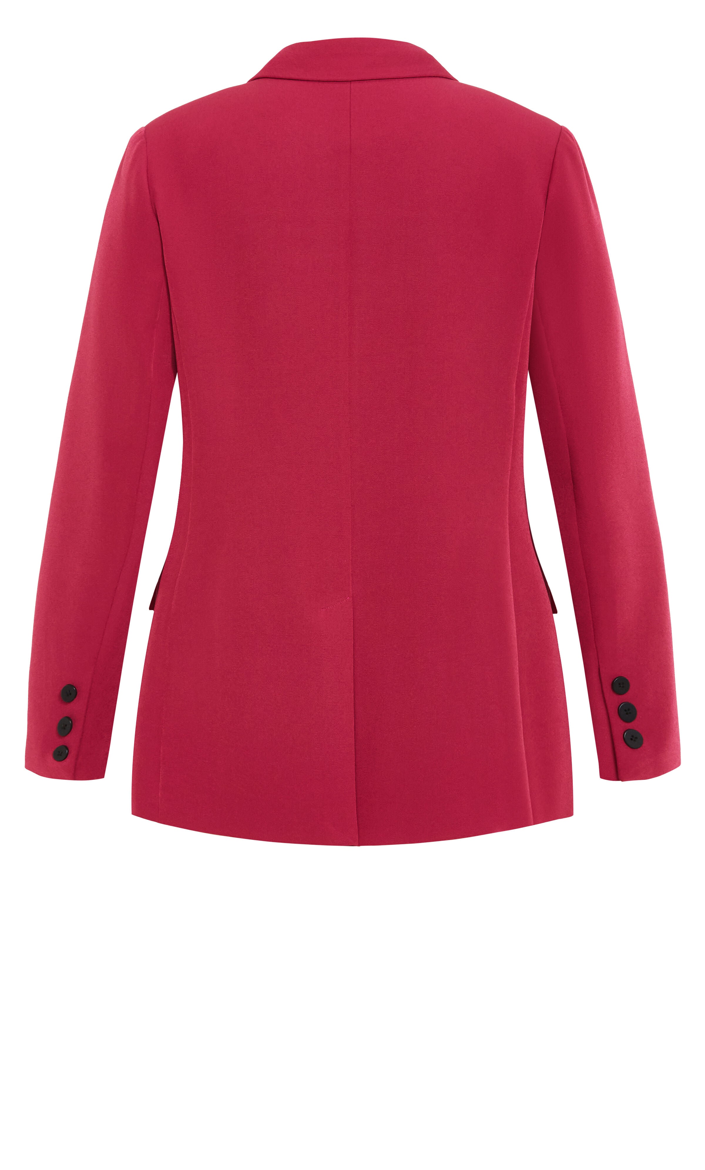Oversized Alexis Blazer - deep rose, RED, alternate image number 5