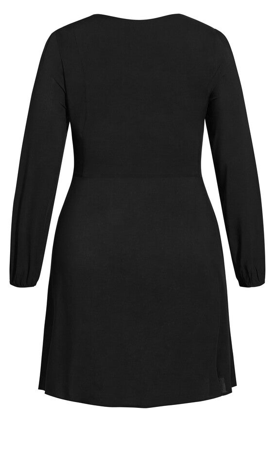 Relax Me Dress - black, BLACK, alternate image number 5