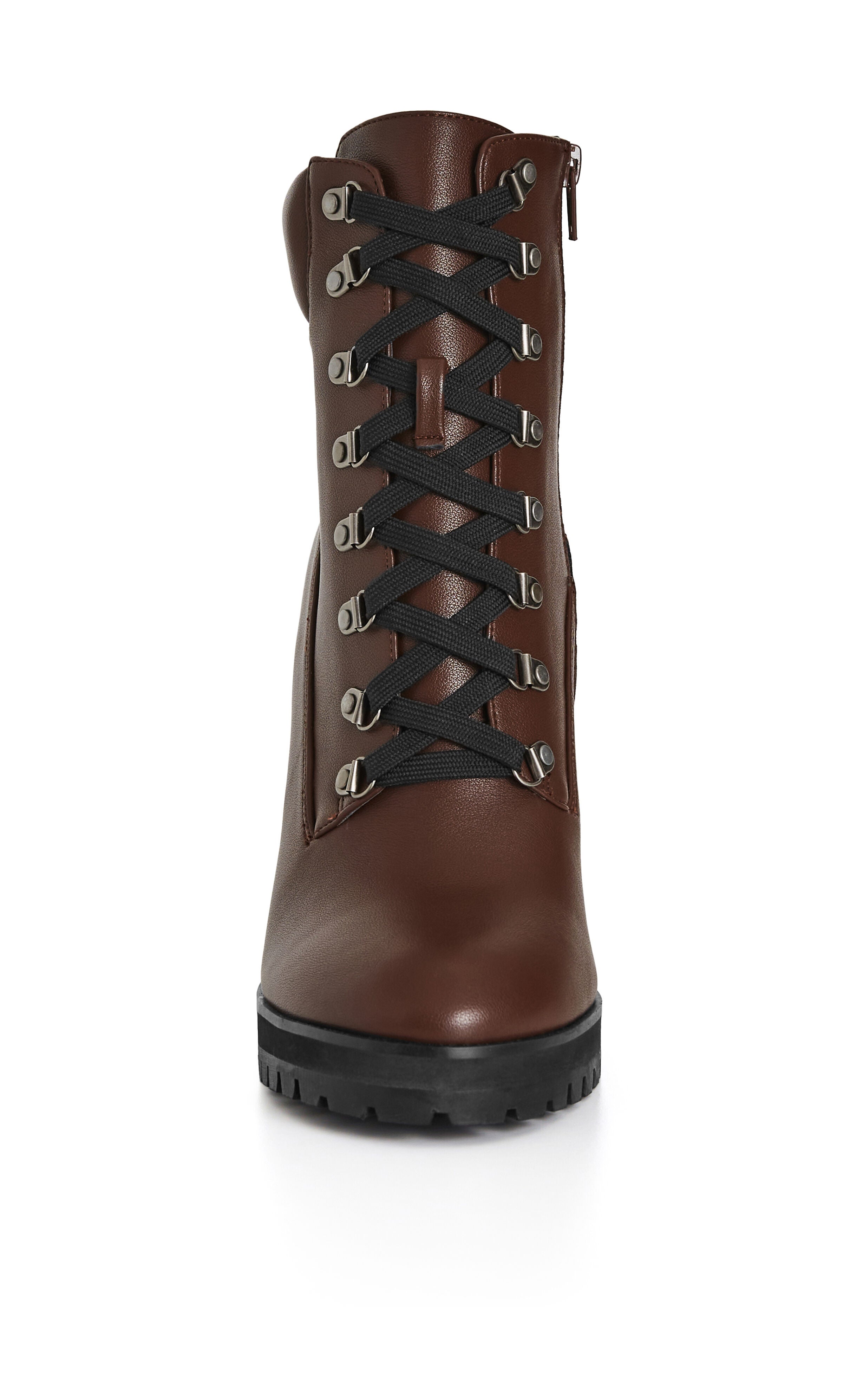 WIDE FIT Watson Ankle Boot - chocolate brown, RED WHITE BLUE, alternate image number 5