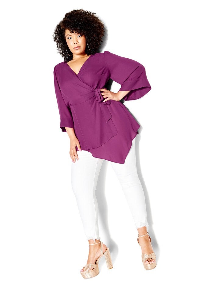 Shibara Vibes Top - magenta, PINK, alternate image number 3