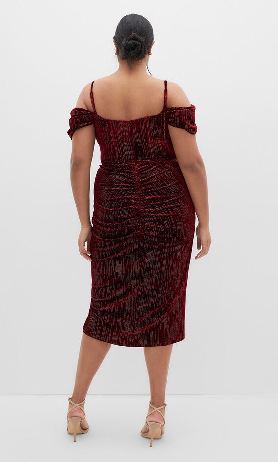 Jayla Dress - berry, RED, alternate image number null