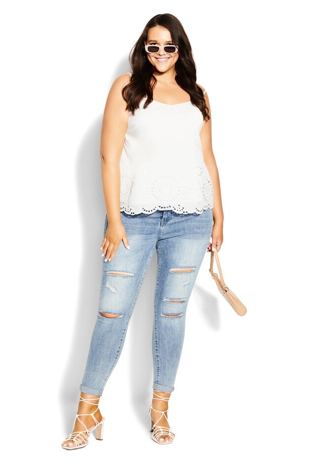 Riley Top - ivory, WHITE, on-hover image number null
