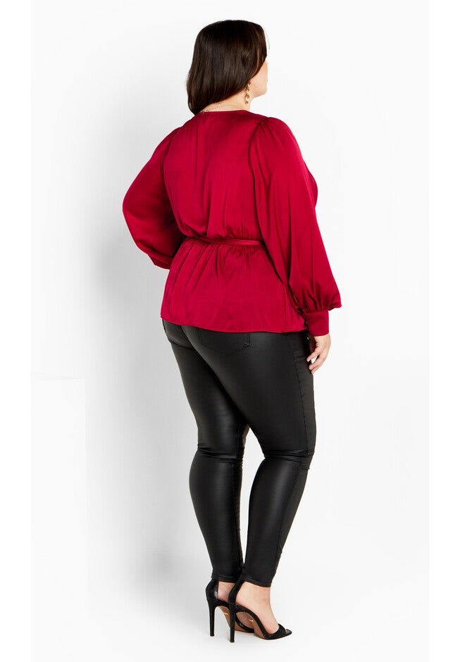 Opulent Top - cherry, CHERRY, alternate image number 3