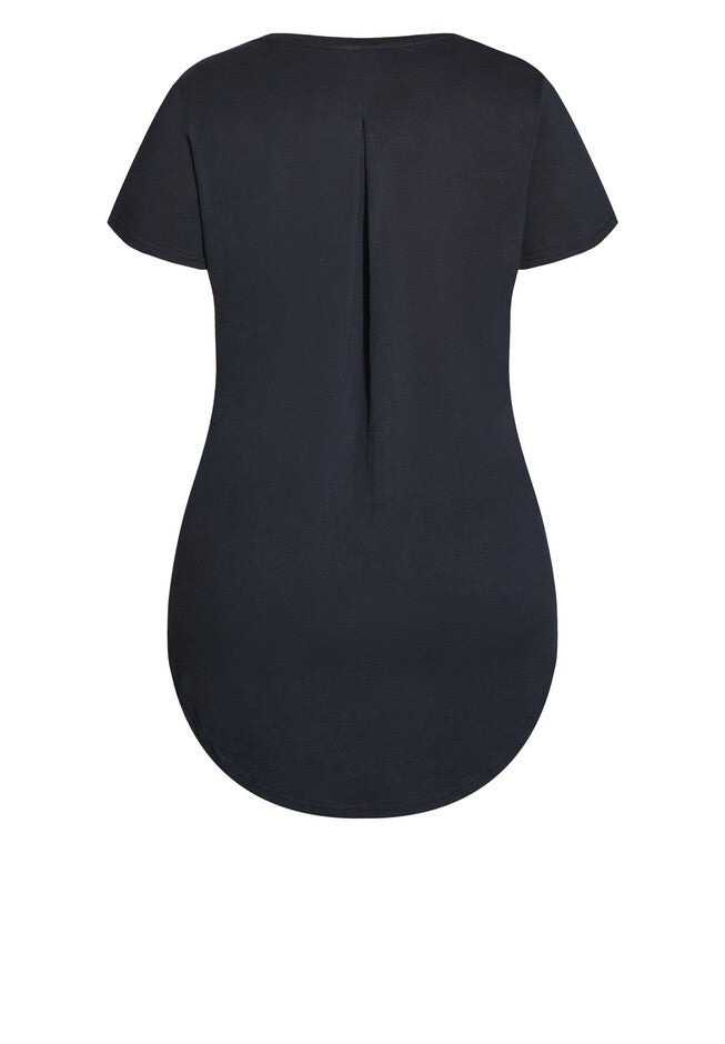 Arizona Rose Tee - navy, BLUE, alternate image number null