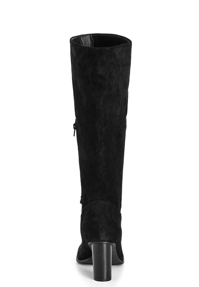 WIDE FIT Impact Knee Boot - black, BLACK, alternate image number null