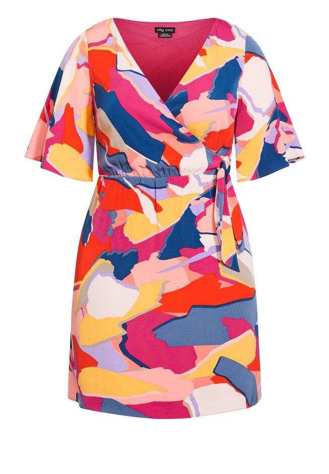 Brittany Dress - multi, BLUE, alternate image number null