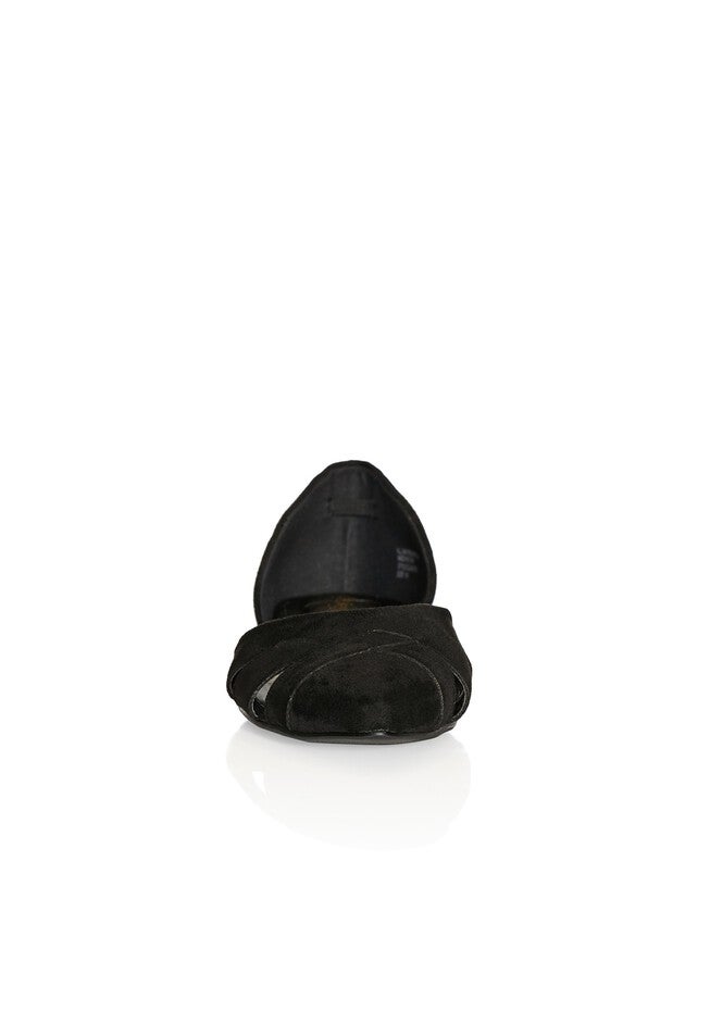 WIDE FIT Clara Flat - black, BLACK, alternate image number null