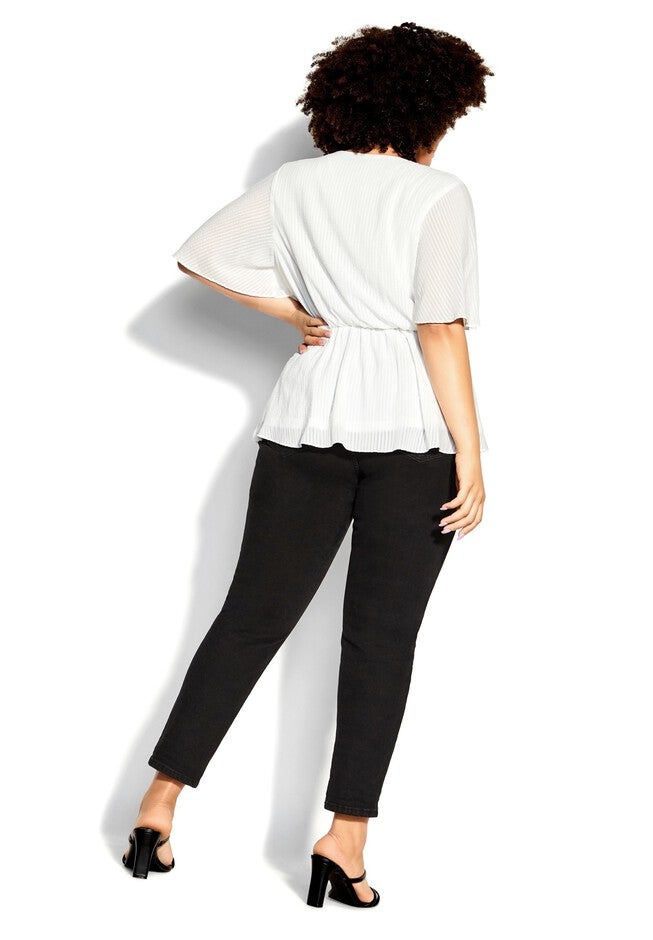 Sophie Top - ivory, WHITE, alternate image number 4