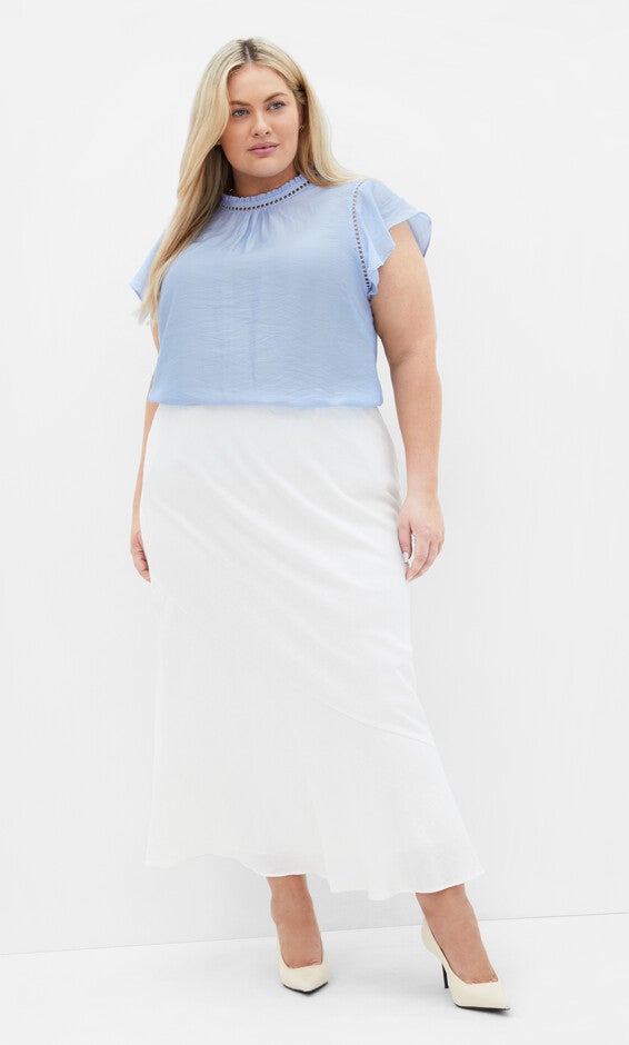 Lorelai Top - sky blue, BLUE, alternate image number 4