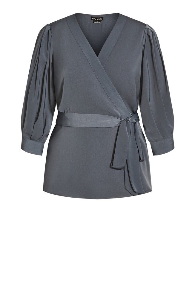 Sultry Top - slate, GREY, alternate image number 3