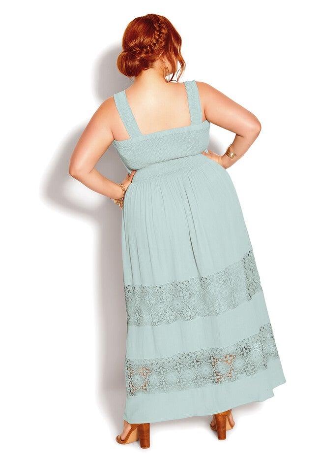 By The Beach Maxi Dress - seafoam, GREEN, alternate image number null