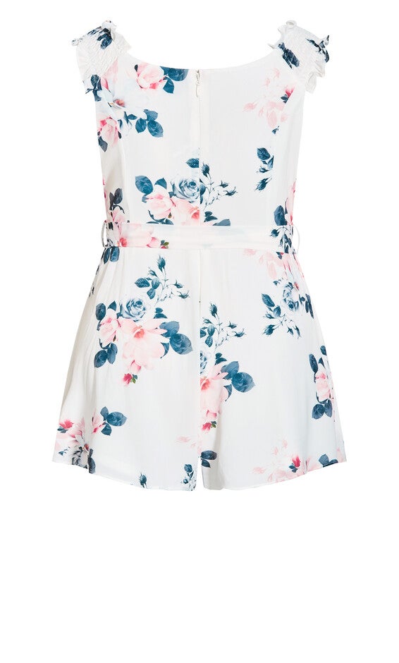 Lotus Lust Romper - ivory, WHITE, alternate image number null