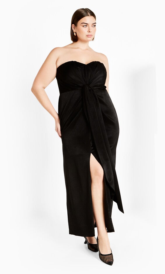 Kamari Maxi Dress - black, BLACK, hi-res image number 0