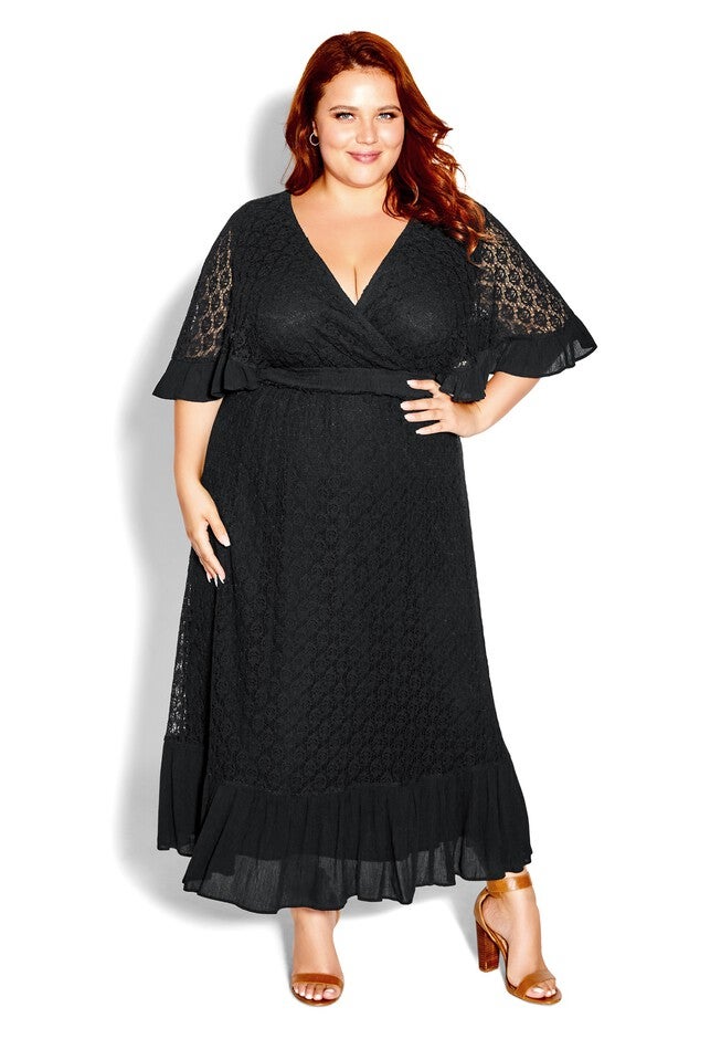 Holland Maxi Dress - black, BLACK, hi-res image number 0