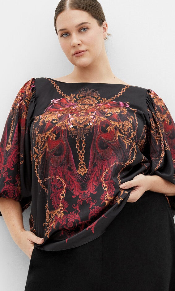 Ivanna Top - ruby, RED, hi-res image number null