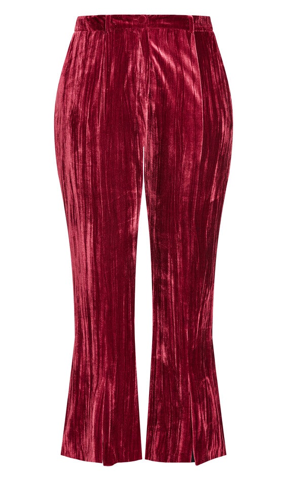 Crushed Pant - cabernet, RED, alternate image number 4