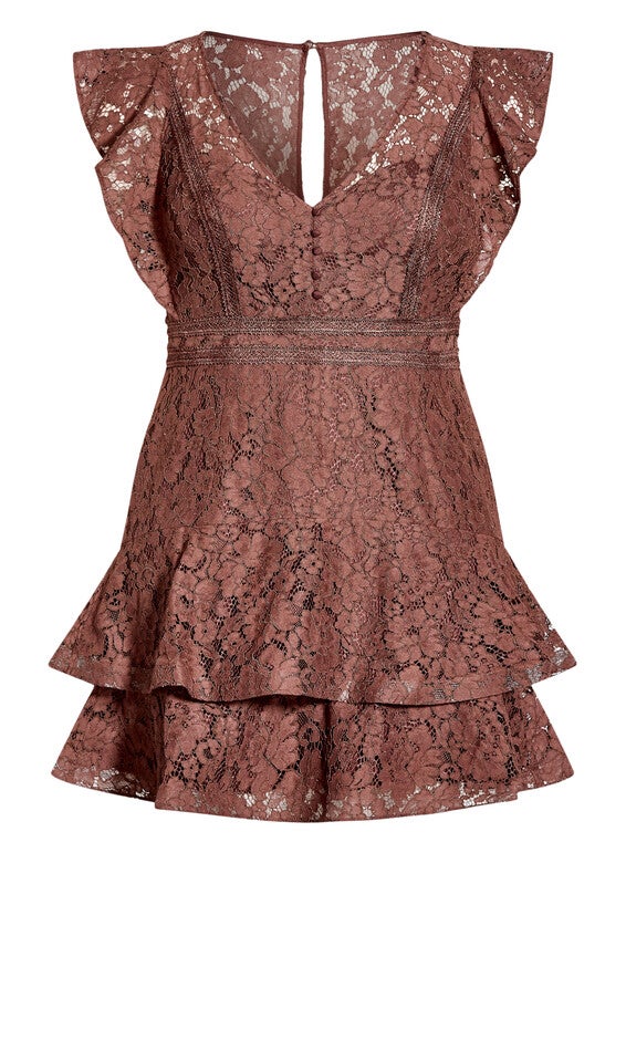 Sienna Dress - mocha, BROWN, alternate image number null