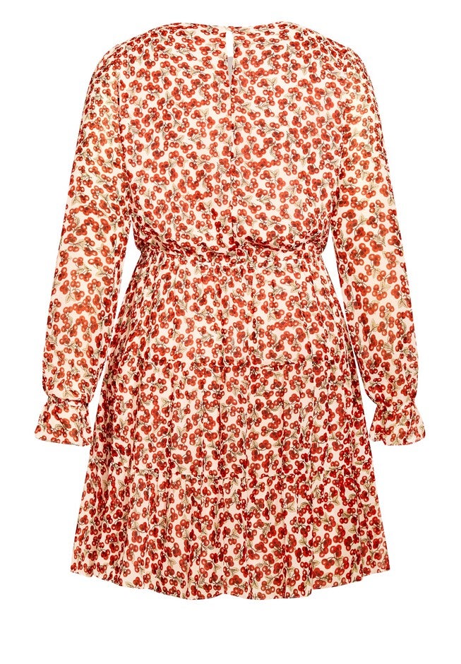 Aurora Dress - champagne, RED, alternate image number null