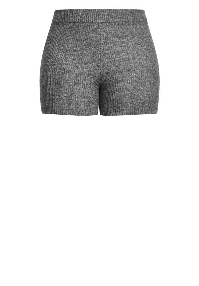 Luxe Knit Short - steel, GREY, alternate image number null