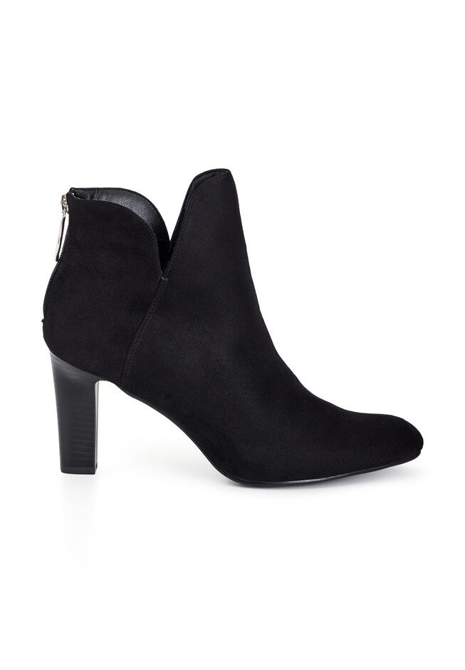 WIDE FIT Miami Ankle Boot - black, BLACK, on-hover image number null