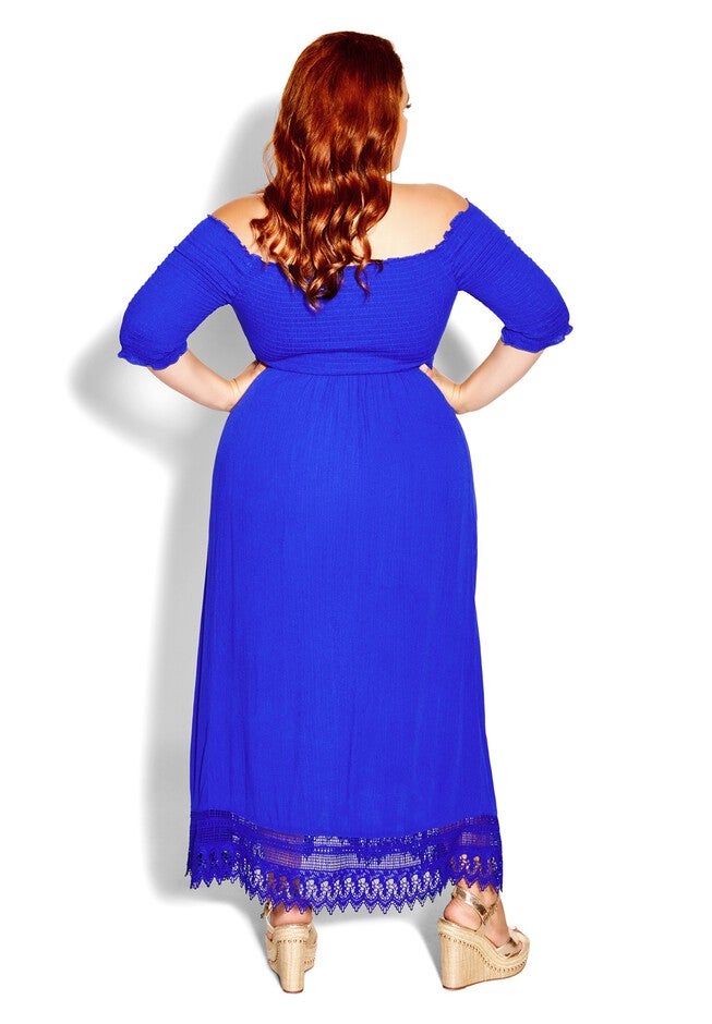 Mika Maxi Dress - cobalt, BLUE, alternate image number null