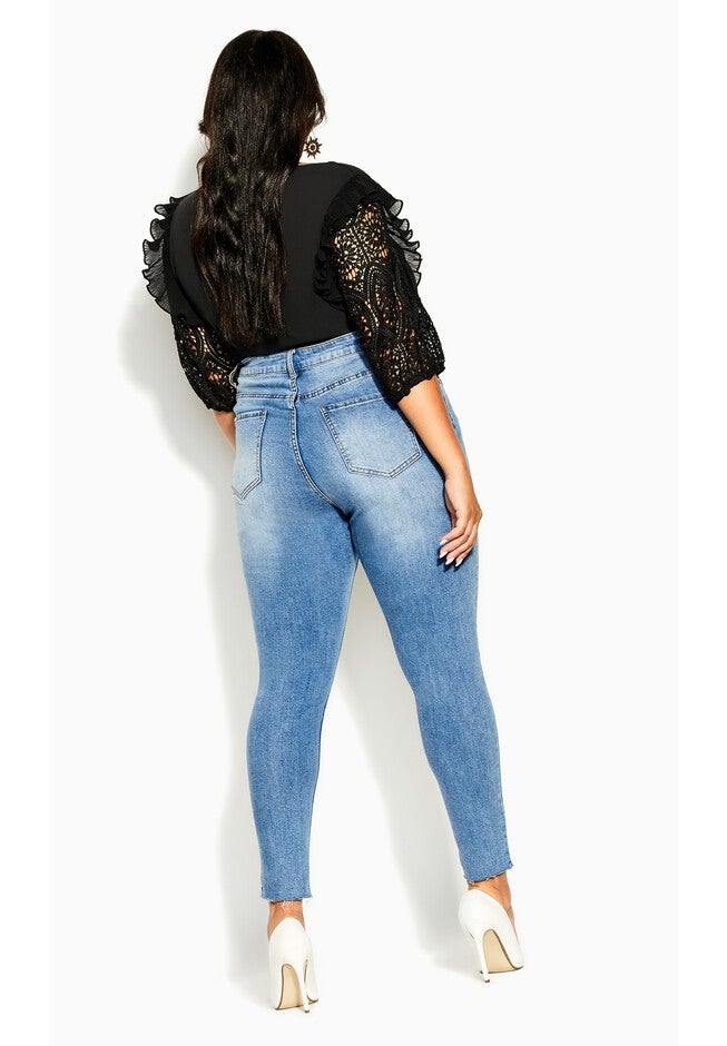 Lace Breeze Top - black, BLACK, alternate image number null