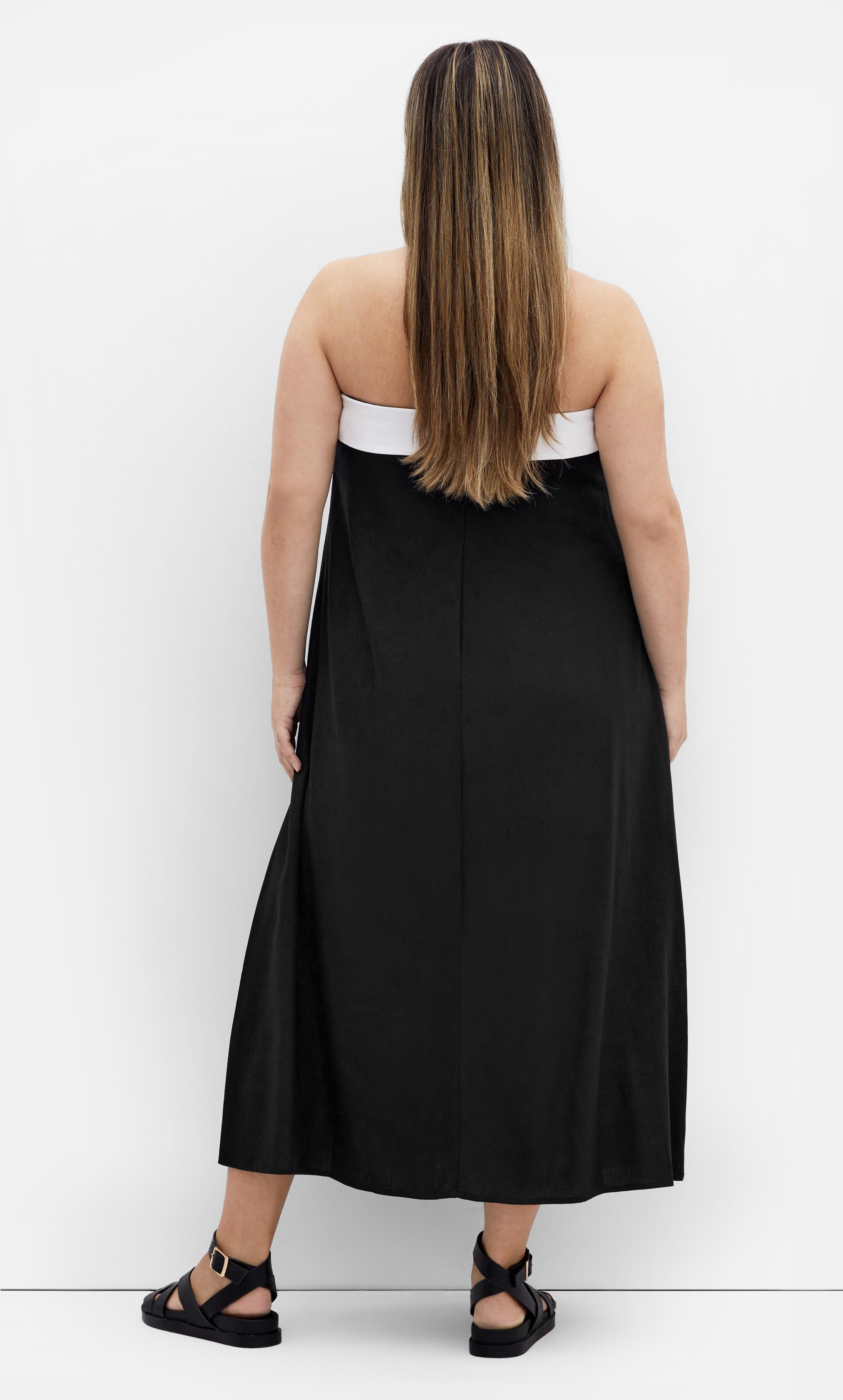 Lina Dress - black, BLACK, alternate image number 2