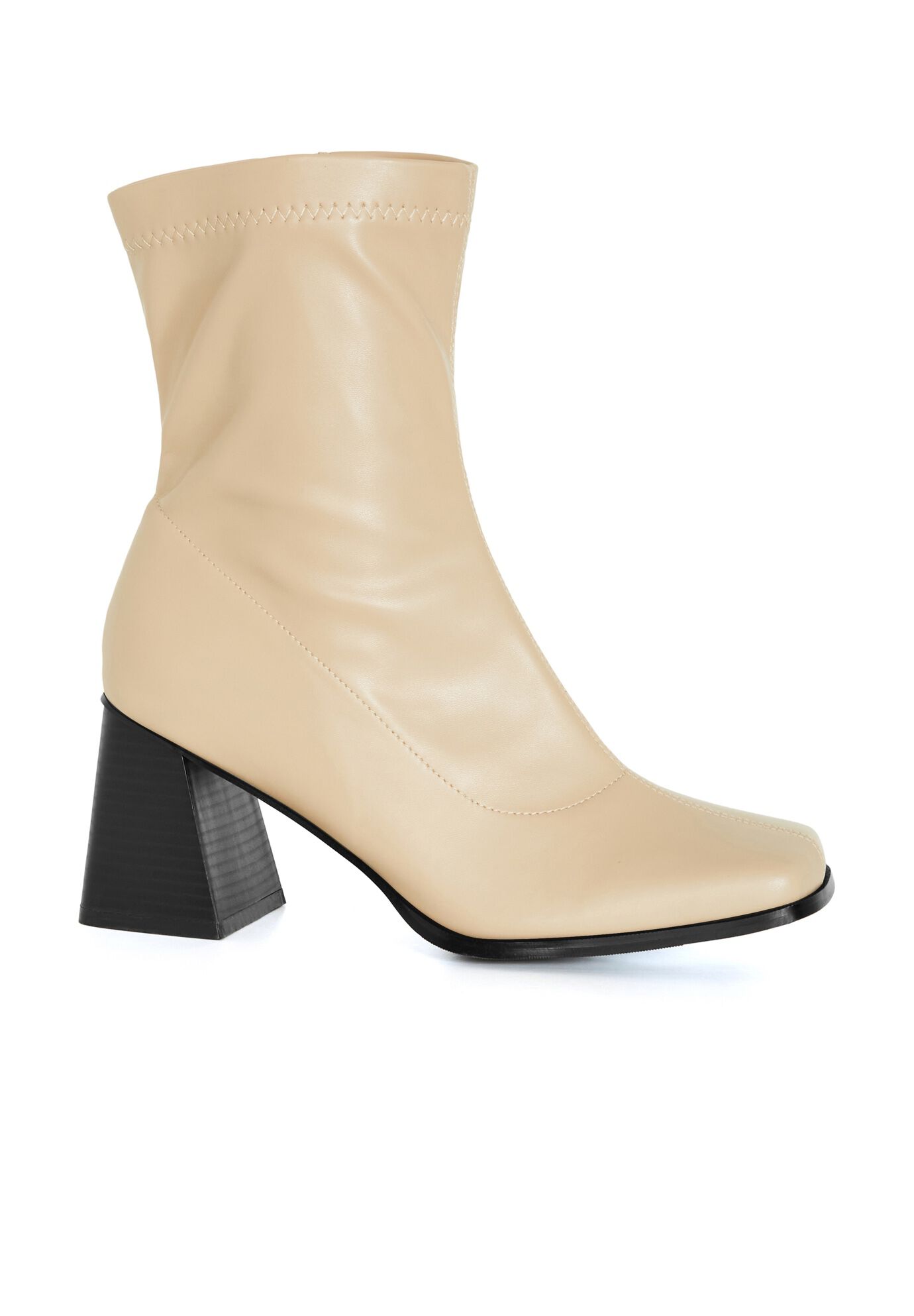 WIDE FIT Robbie Ankle Boot - bone, BONE, hi-res image number 0