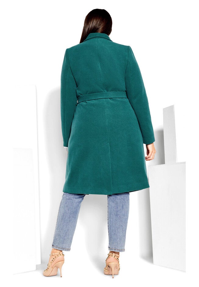 Sassy Military Coat - alpine, GREEN, on-hover image number 1