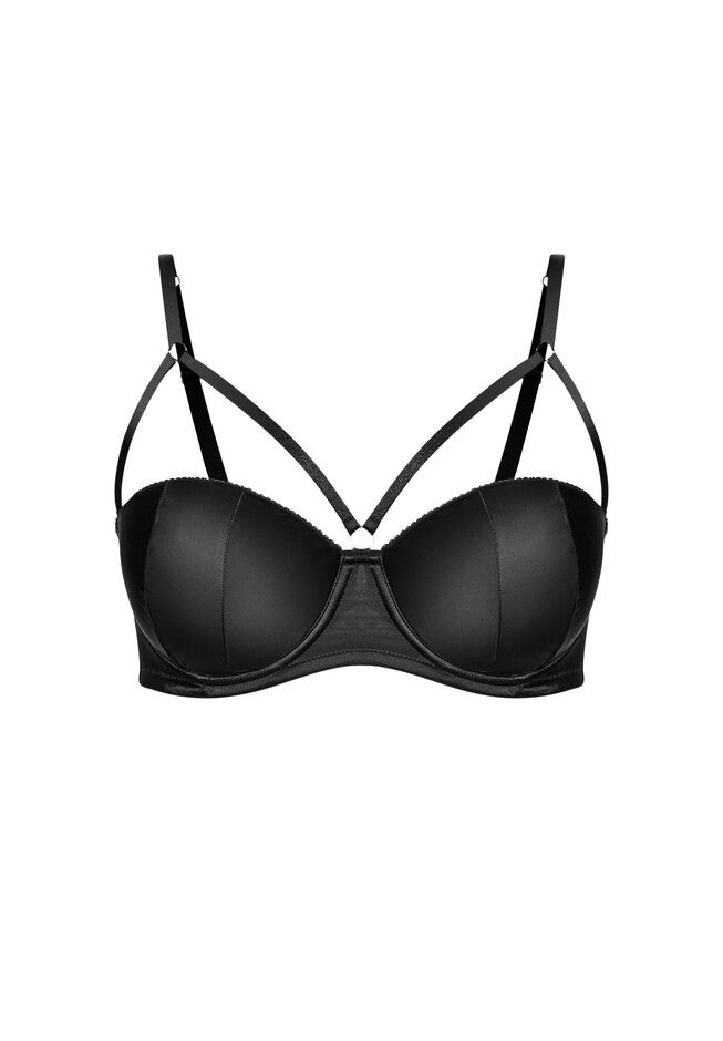 Slinky Demi Bra - black, BLACK, alternate image number null