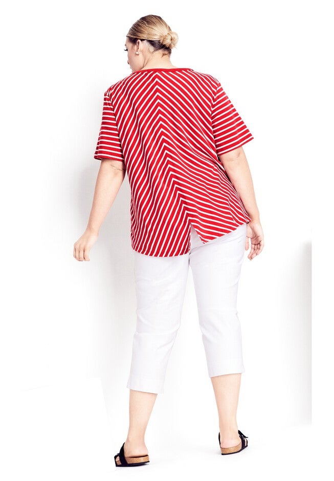 Blake Crop Pant - white, WHITE, on-hover image number 1