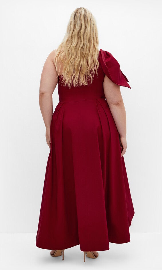 Crawford Maxi Dress - true red, RED, alternate image number null