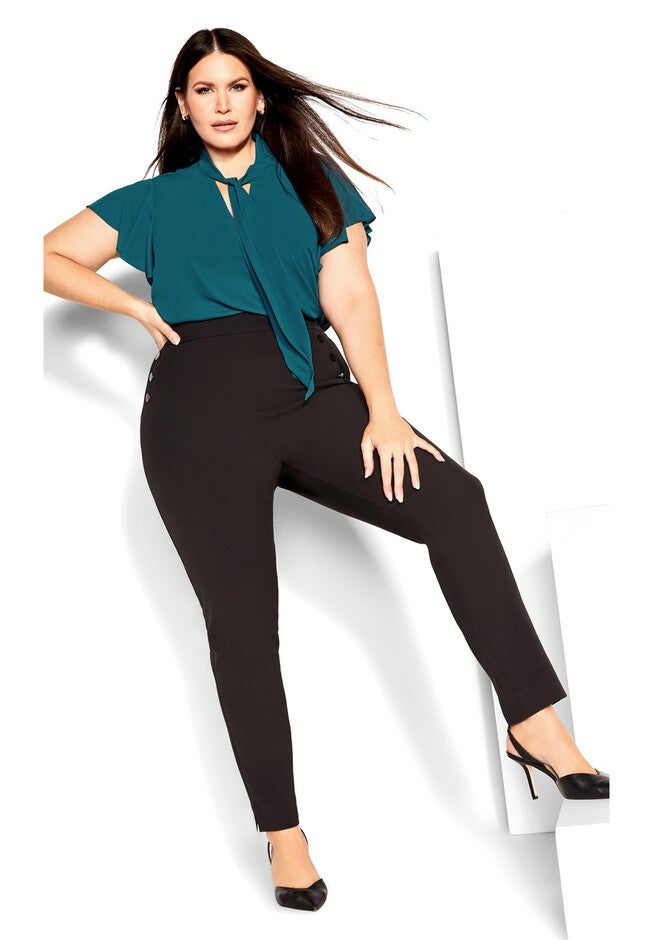 Aria Top - teal, GREEN, on-hover image number 1