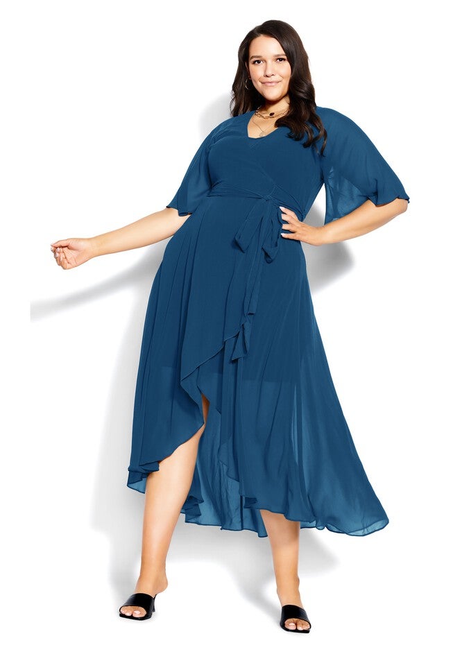 Enthrall Me Maxi Dress - jade, BLUE, on-hover image number 1
