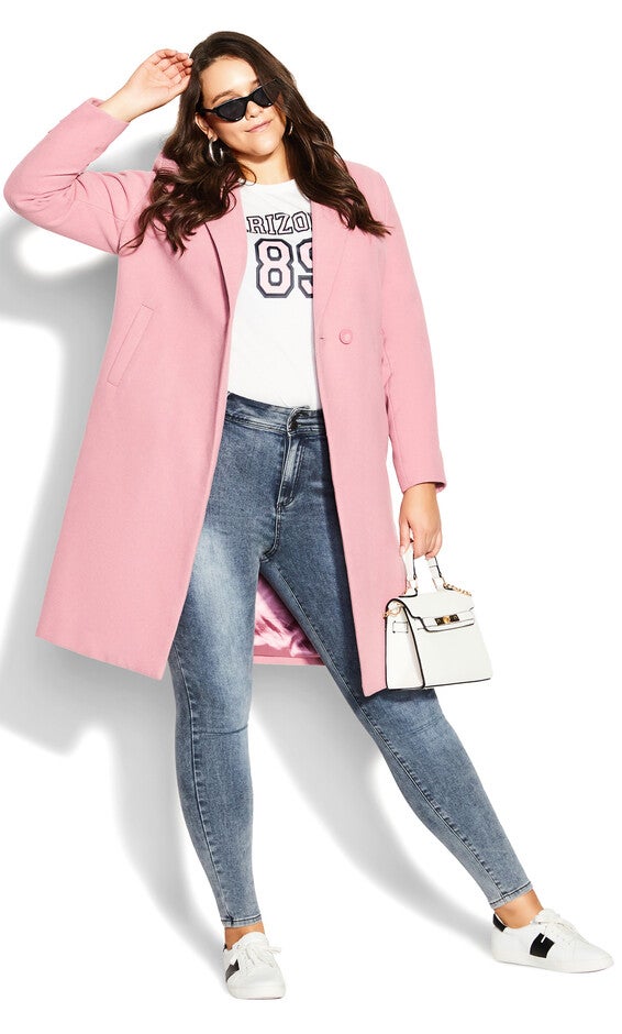 Effortless Chic Coat - blush, PINK, hi-res image number null