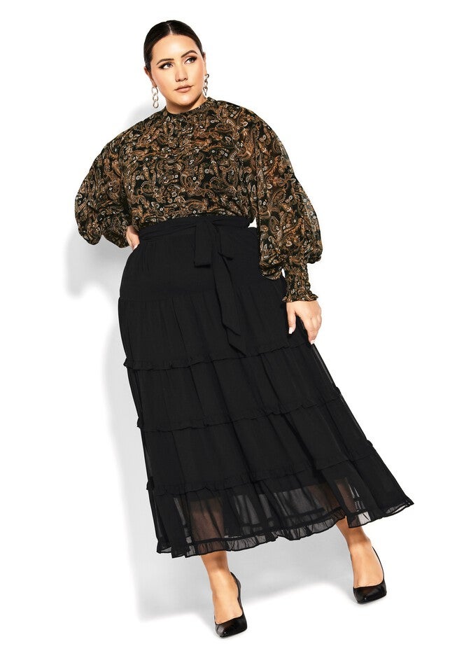 Claire Skirt - black, BLACK, alternate image number null