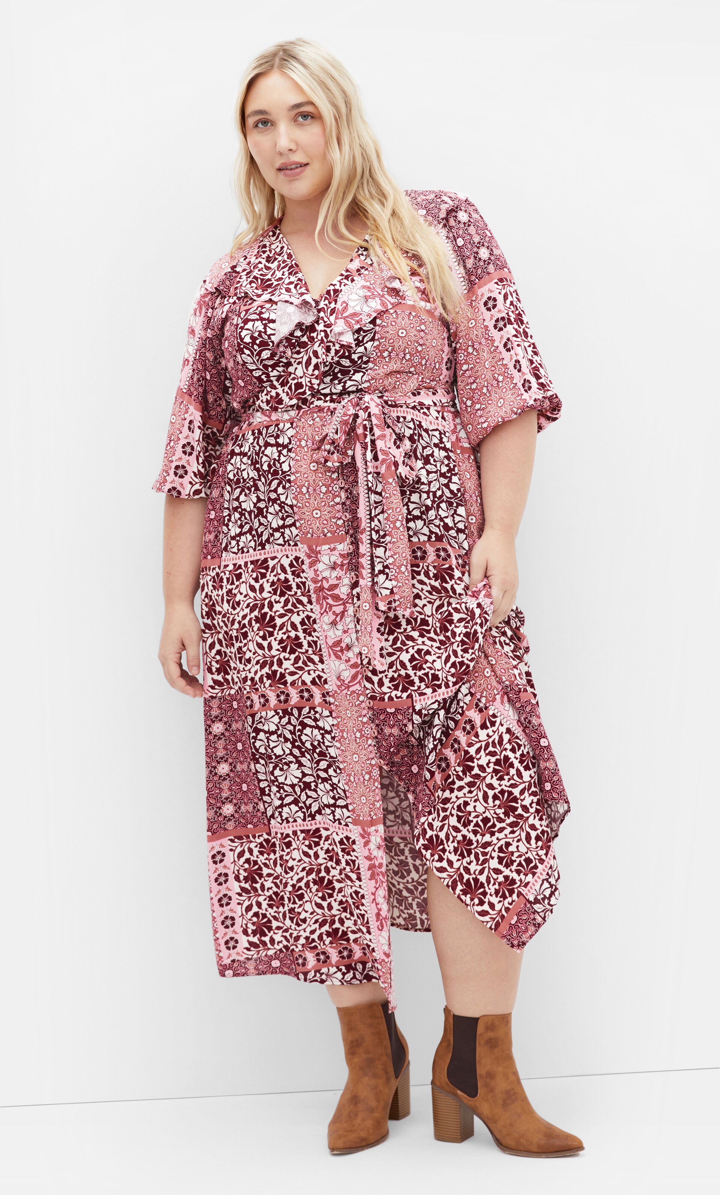 Dahlia Maxi Dress - amethyst, PURPLE, hi-res image number 0