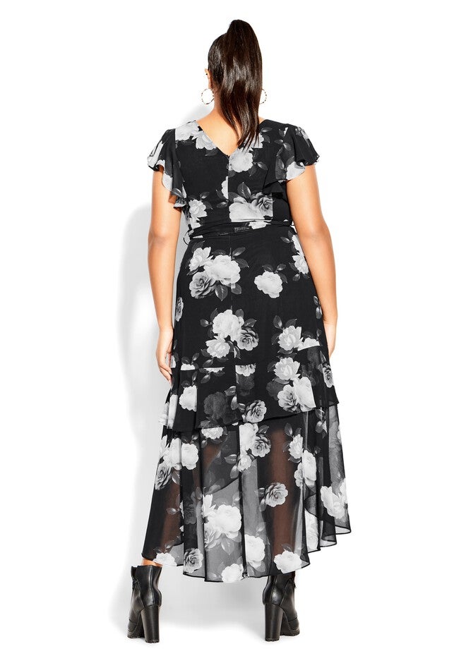 Jacqui Maxi Dress - black, BLACK, alternate image number null