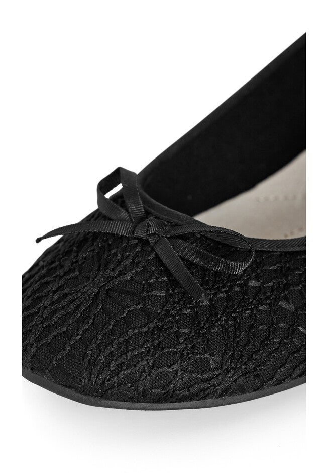 Crochet Ballerina, BLACK, alternate image number 5