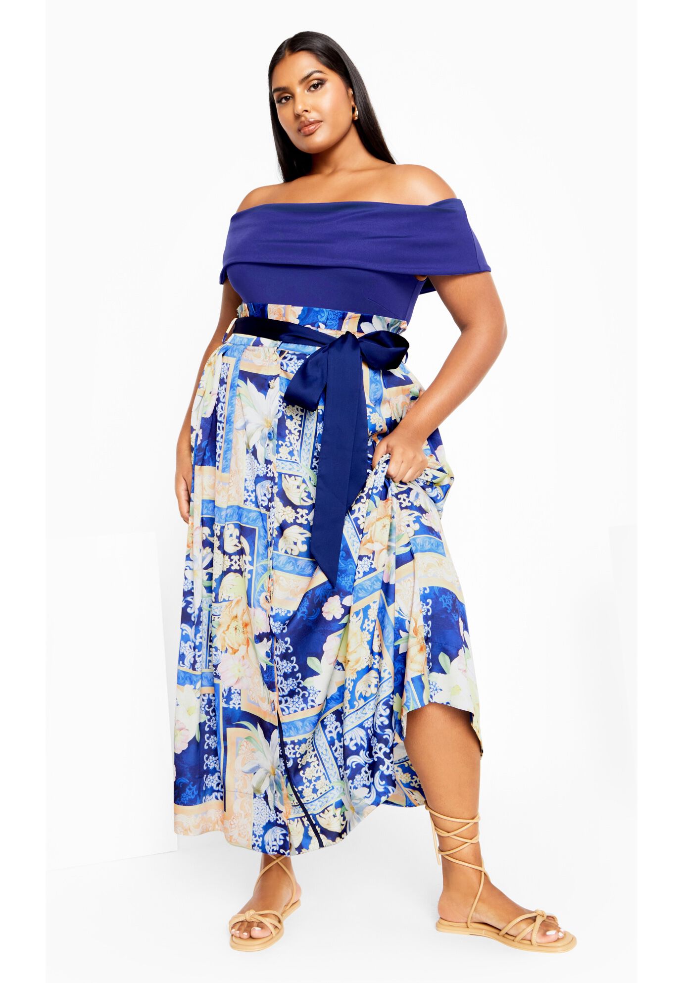 Marseille Top - ultra marine, BLUE, alternate image number 2