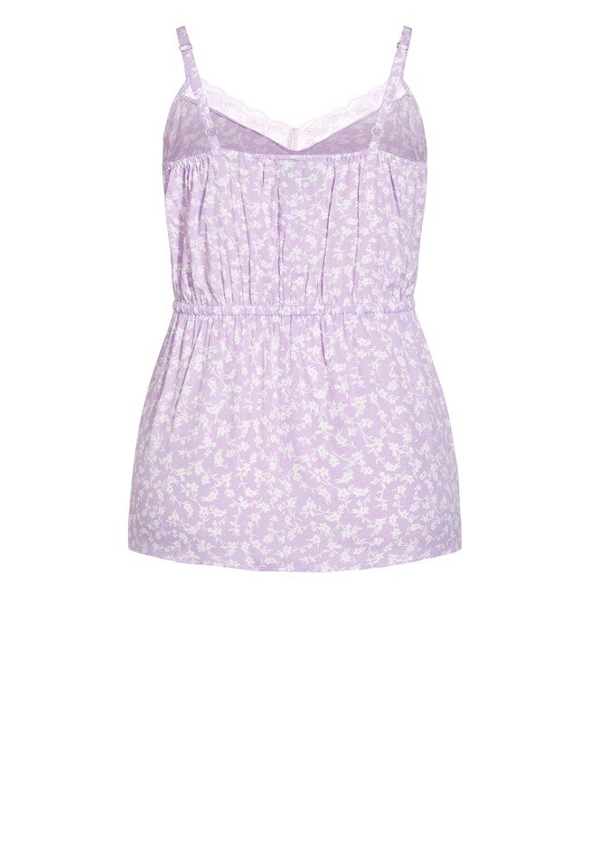 Floating Daisy Cami - lilac, PURPLE, alternate image number null