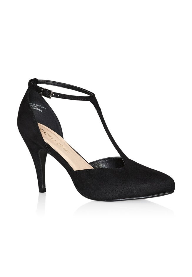 WIDE FIT Stefania Heel - black, BLACK, hi-res image number null
