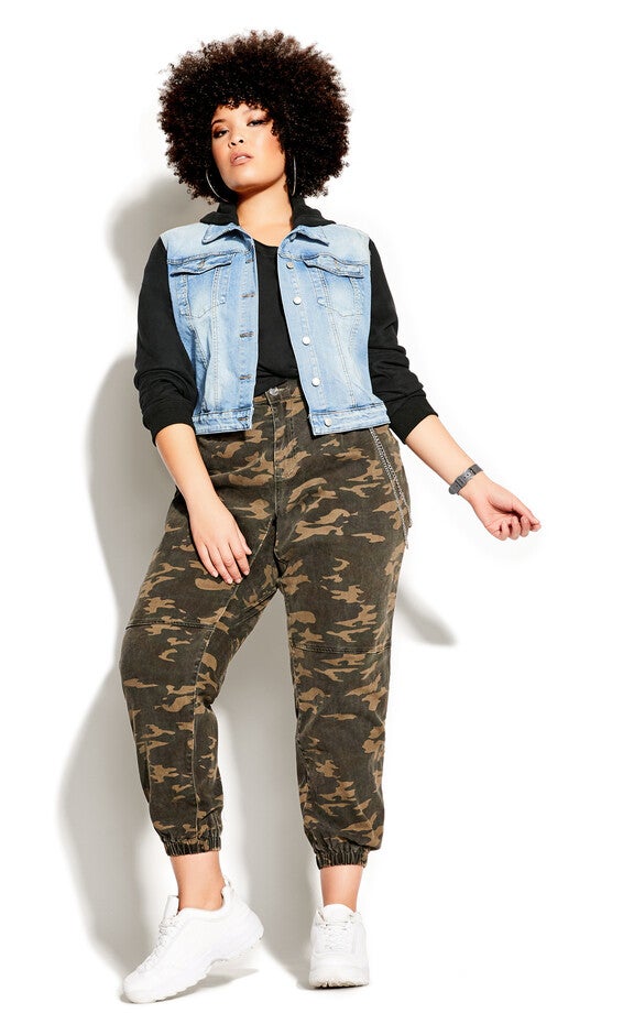 Denim Street Jacket - light wash, BLUE, alternate image number 5