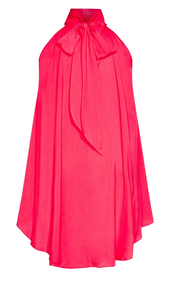 Hi Lo Shine Tunic - flamingo, PINK, alternate image number 6