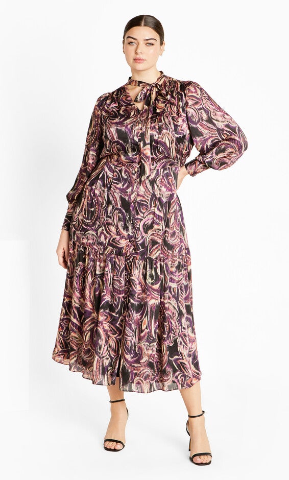 Suzanne Maxi Dress - plum, PURPLE, alternate image number null