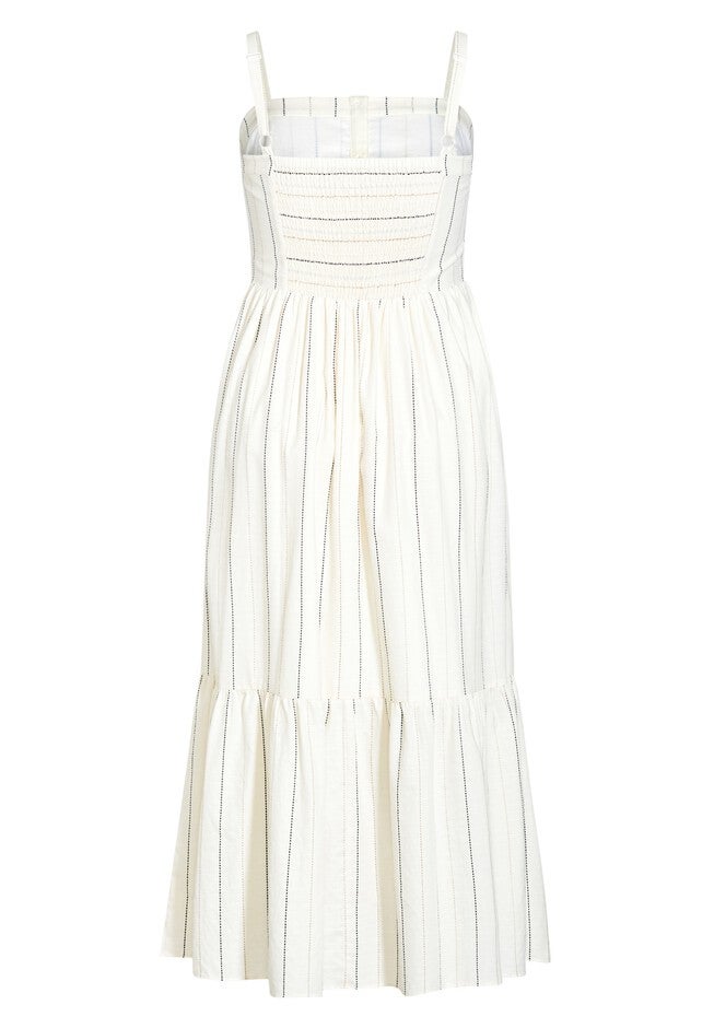 Peyton Dress - ivory, WHITE, alternate image number null
