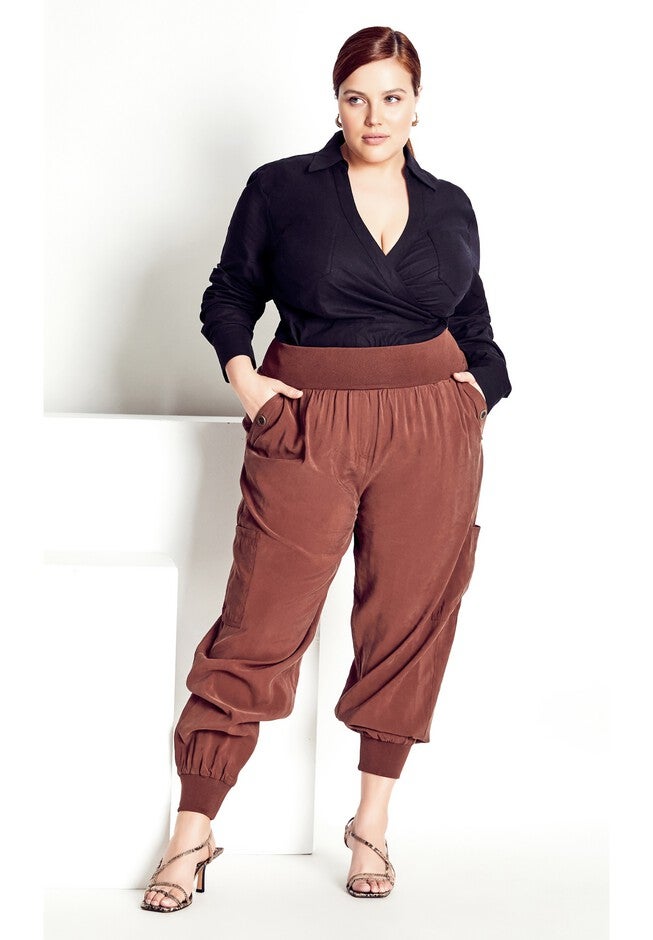 Pocket Wrap Shirt - black, BLACK, alternate image number 2