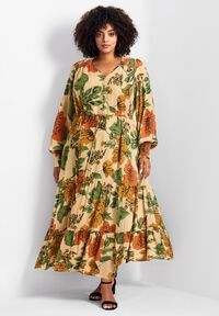 satin jacquard blouson sleeve maxi dress Boohoo | Dresses | Satin Jacquard Blouson Sleeve Maxi Dress Jacquard Leopard Wrap Mini Dress