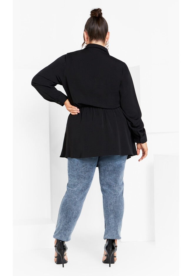 Olivia Tunic - black, BLACK, hi-res image number 0